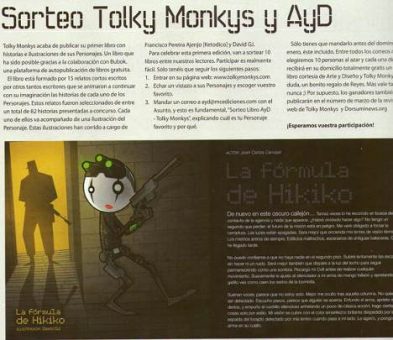 Sorteo: Libro de Tolky Monkys 4 Sorteo: Libro de Tolky Monkys 4
