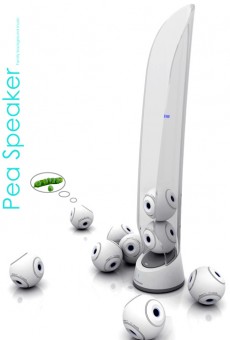 Pea speaker background music system 2