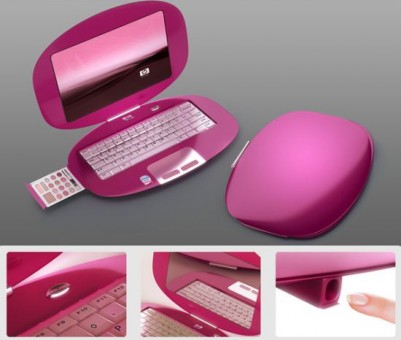 HP MakeUp: El prototipo de portátil femenino 5