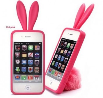 Orejas y rabo para iPhone 4 19