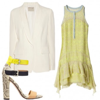 El blazer blanco: un must de primavera-verano 2012 1