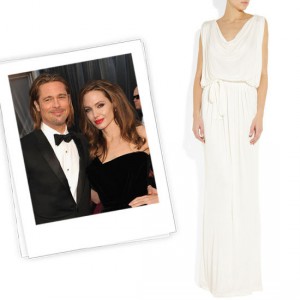 Vestido de novia de ANgelina Jolie