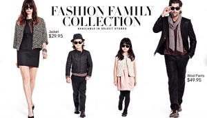 moda de h&m para toda la familia
