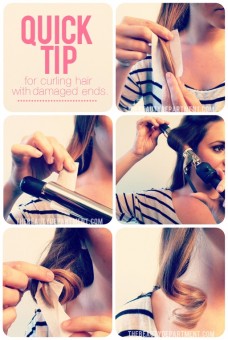 Truco para rizar tu cabello sin estropearlo con el rizador 7