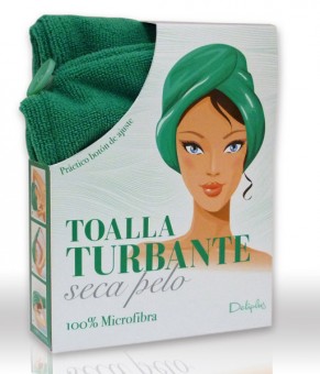 Toalla turbante Deliplus para secarte el pelo de la forma más simple 13 Toalla turbante Deliplus para secarte el pelo de la forma más simple 5
