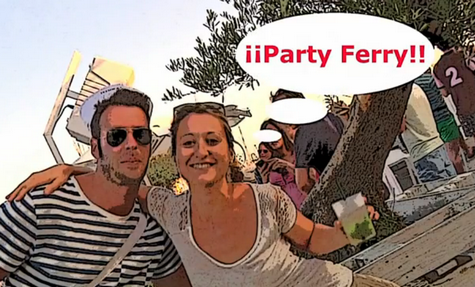 party ferry de transmediterranea