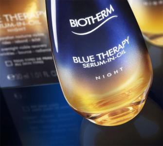 blue therapy serumin oil biotherm