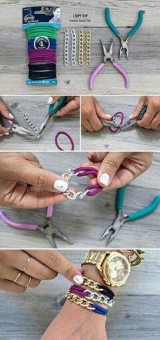 Cómo hacer pulseras de moda 3 pulseras a la moda