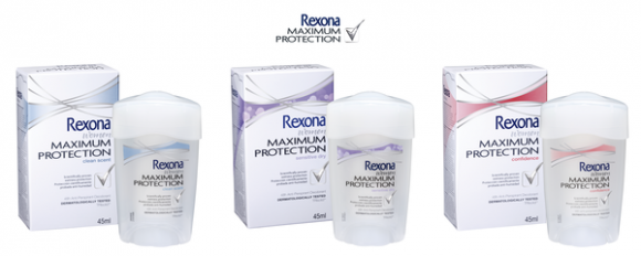 Combate el exceso del sudor con antitranspirante Rexona Maximum Protection 2