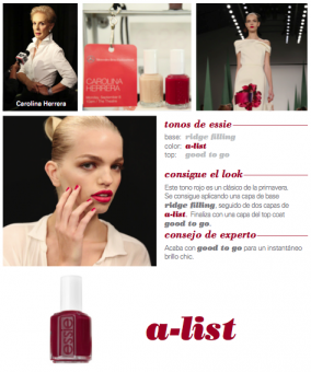 Pintauñas essie en la New York Fashion Week 1 Pintauñas essie en la New York Fashion Week 1